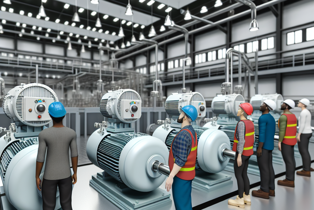 Motores eléctricos claves en la industria moderna