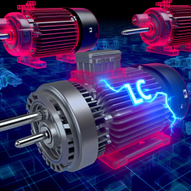 Elmotorer LC drivkraften i teknik och industri