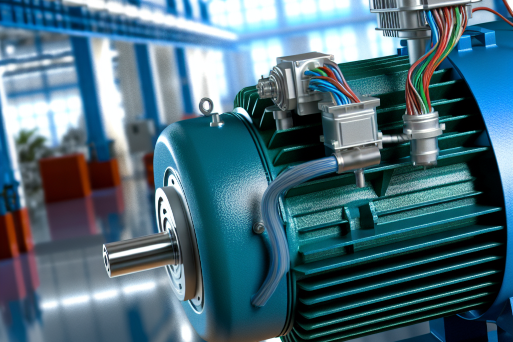 Elektriske motorer driver moderne industri