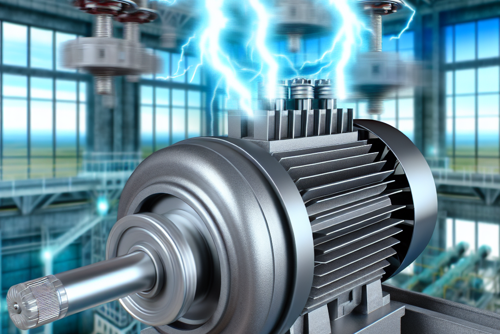 Hochspannungsmotoren treiben moderne Industrie an