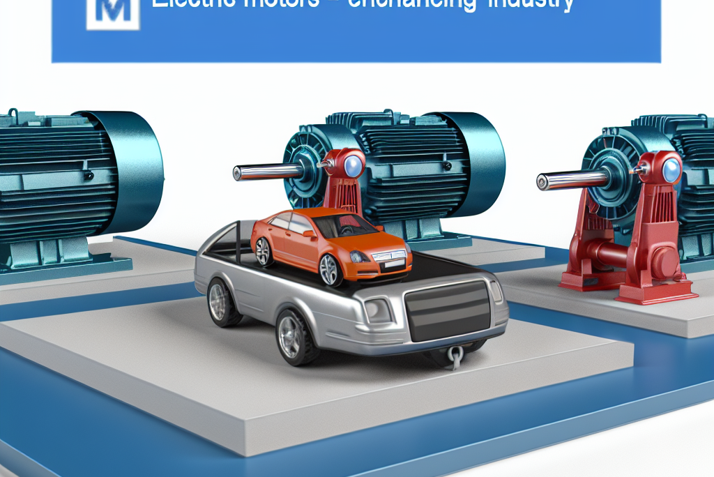 Sähkömoottorit tehostavat teollisuutta