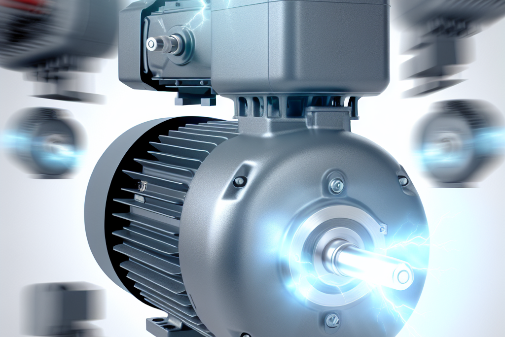 Elektriske motorer kraftkilde for industrien